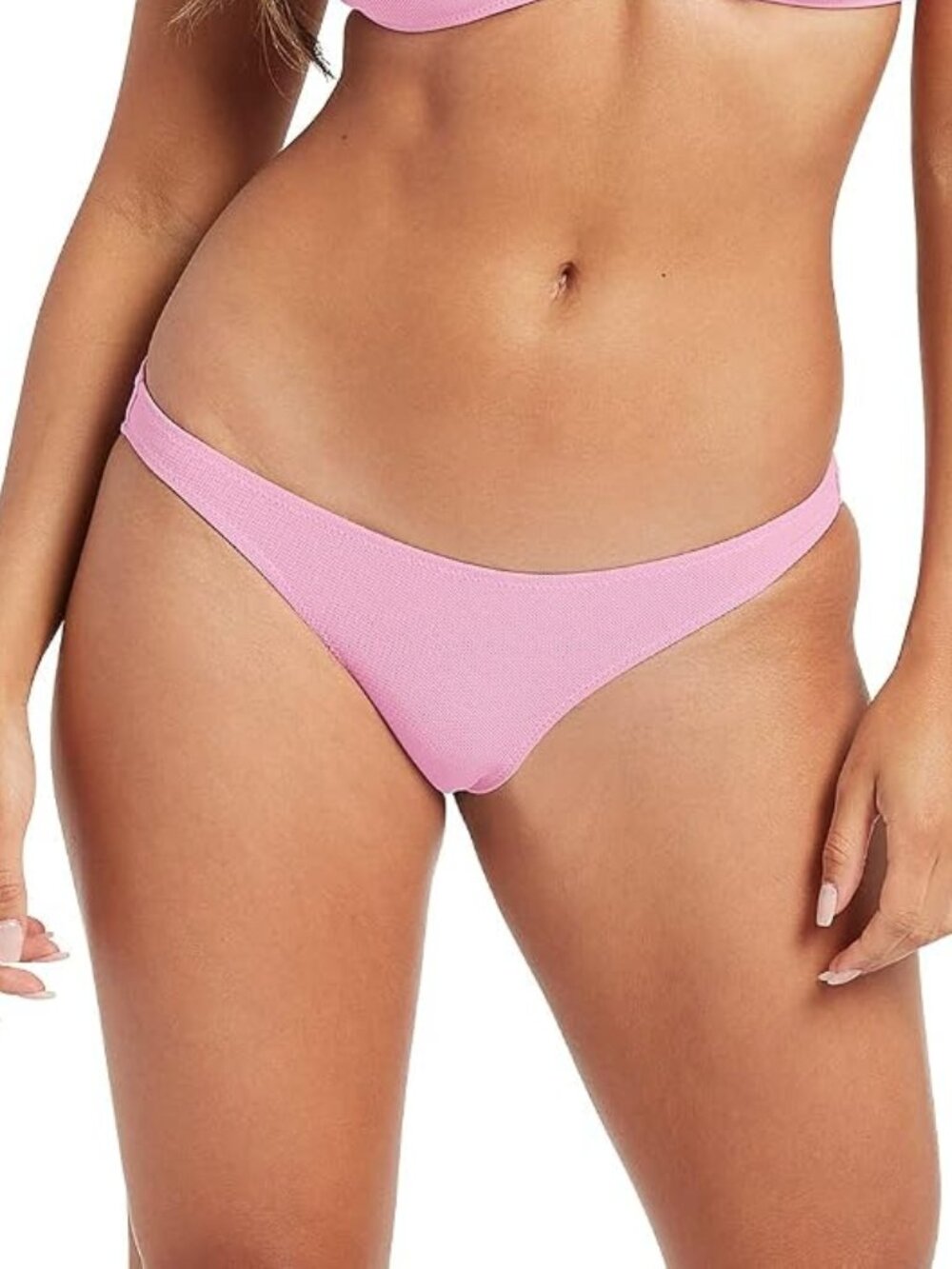 Volcom Simply Mesh Hpster Bikini Bottom Paradise Pink S